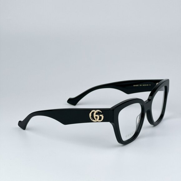 Gucci GG1424O 005 BRAND NEW Eyeglasses Black Cat Eye Women main image 7